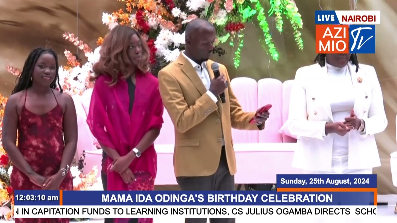 Mama Ida introduces her beautiful children and grandchildren