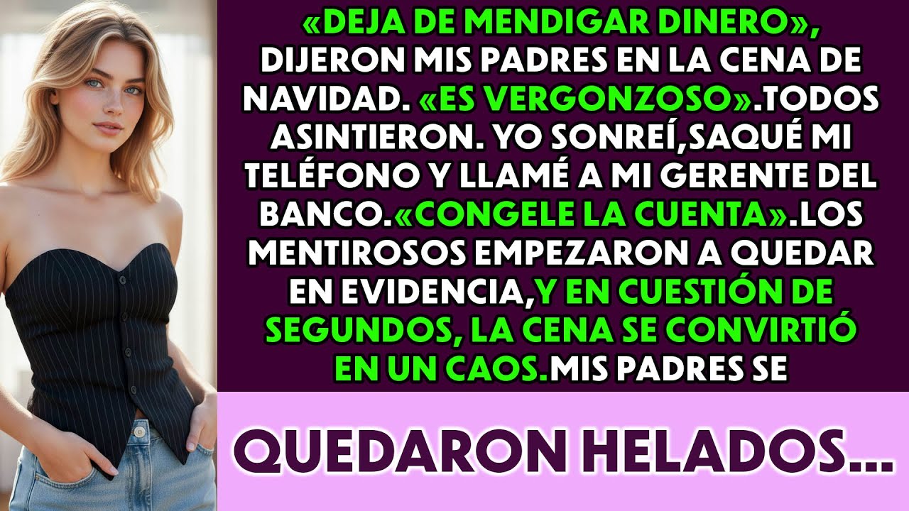 Mis padres mintieron en la cena de Acción de Gracias; un gerente bancario reveló la verdad