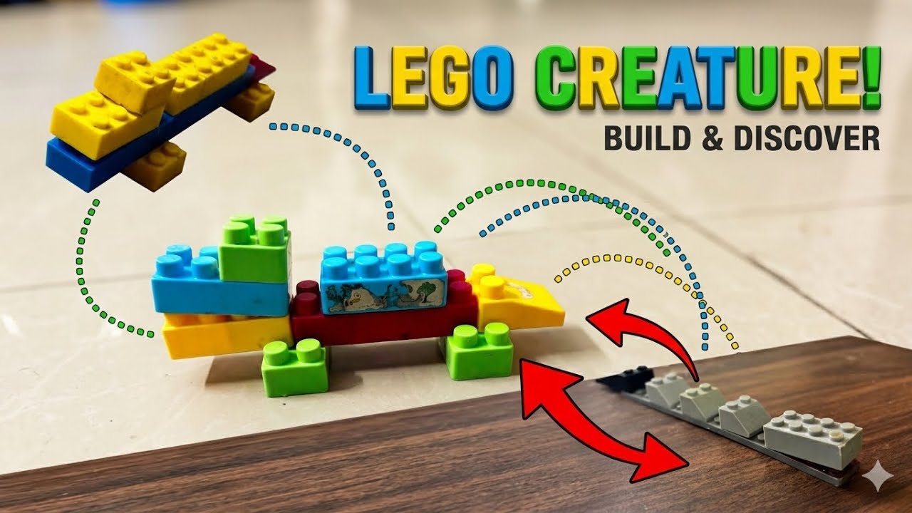 🐊 (easy Lego creature)