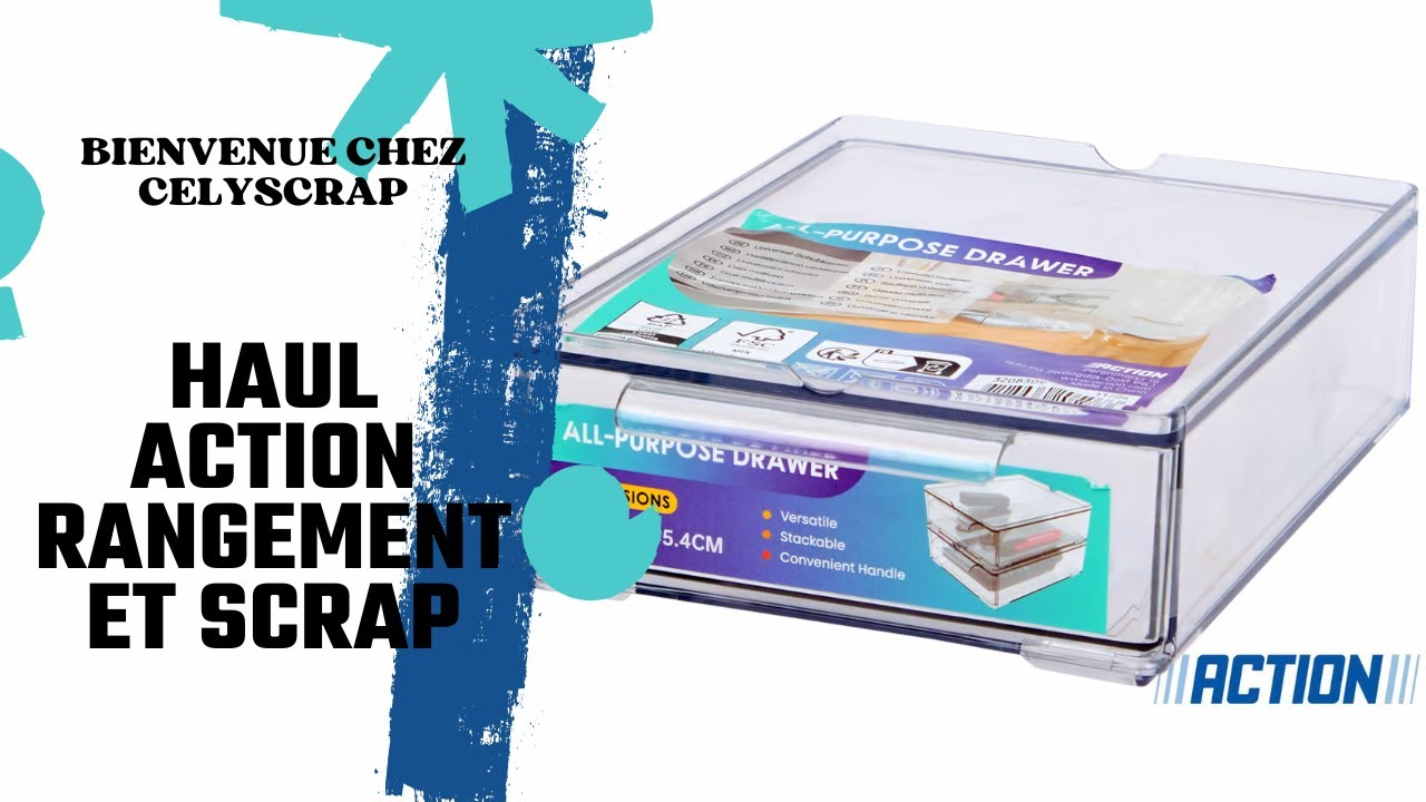 HAUL ACTION ET GIFI SCRAPBOOKING ET RANGEMENT