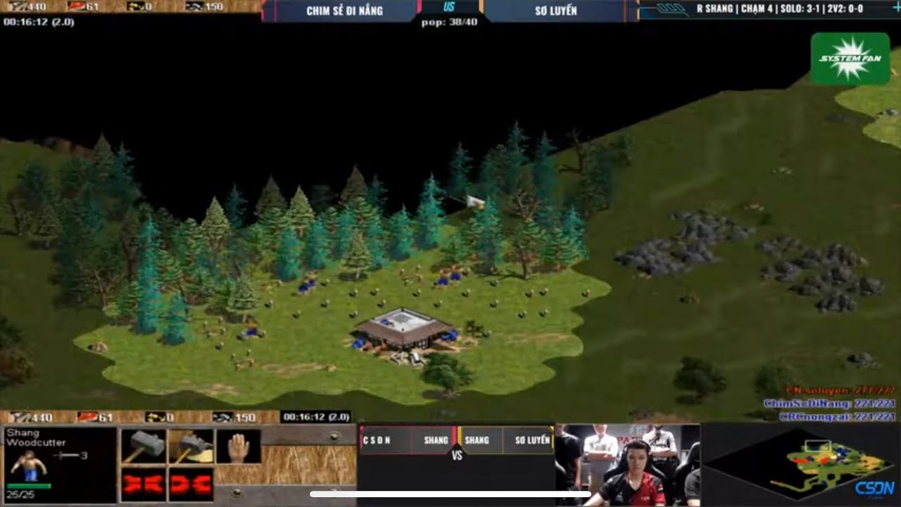 Chim Sẻ Đi Nắng vs Sơ Luyến | AoE Việt Trung 2024 | 28/05/2024 #aoe #chimsedinang