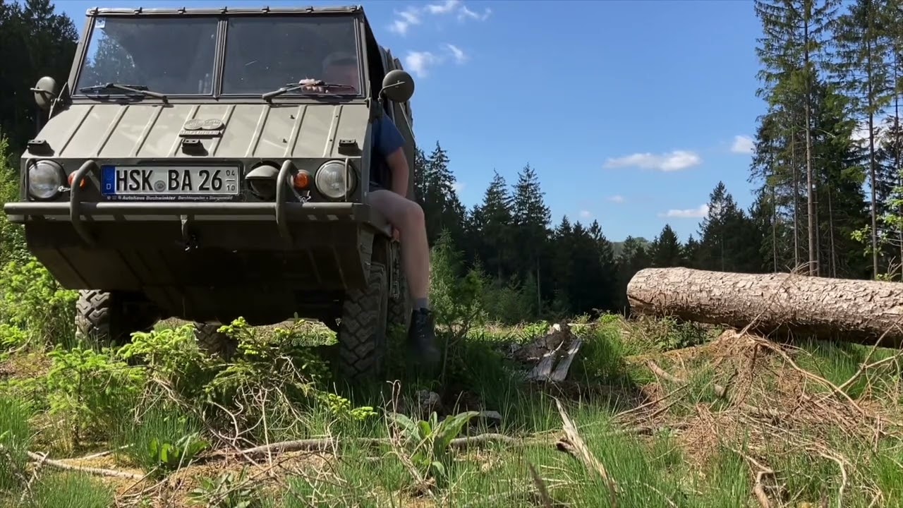 Steyr Puch Haflinger offroad Camper
