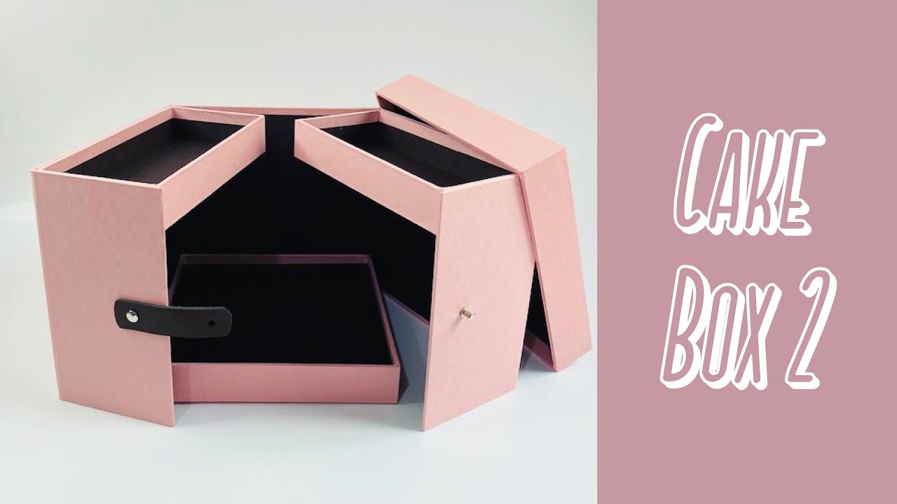 Como fazer uma Caixa Cake Box