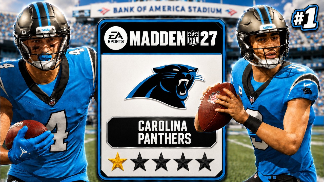 Can I Rebuild The Panthers? | Madden 27 Franchise Ep. 1