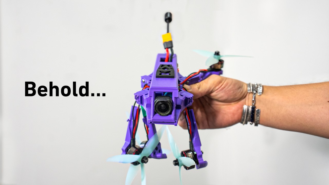 3D printed drone. Ah yes. Very Good