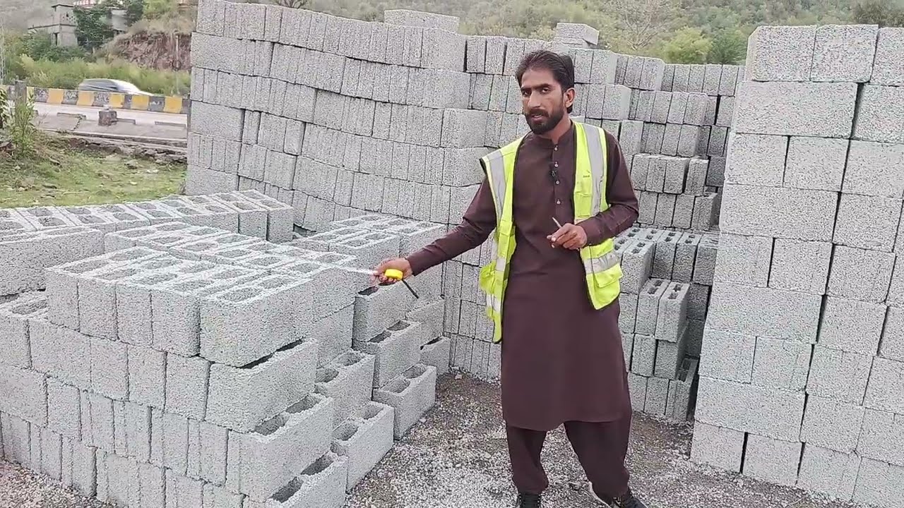 Standard size of concrete block concrete block size