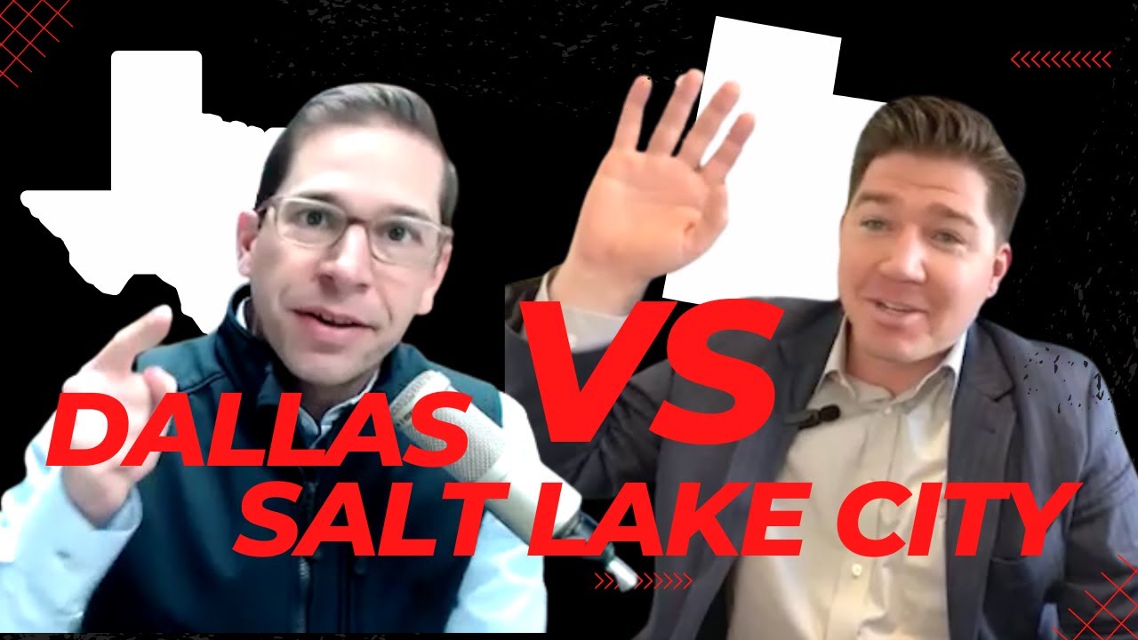 Should you move to Texas or Utah? (DFW vs Salt Lake City)