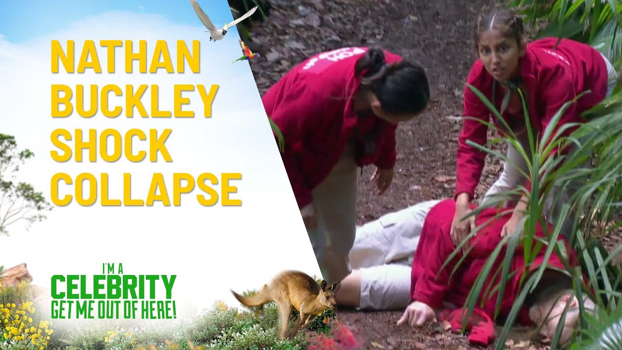 Nathan Buckley's Shock Collapse | I'm A Celebrity... Get Me Out Of Here! Australia | Channel 10