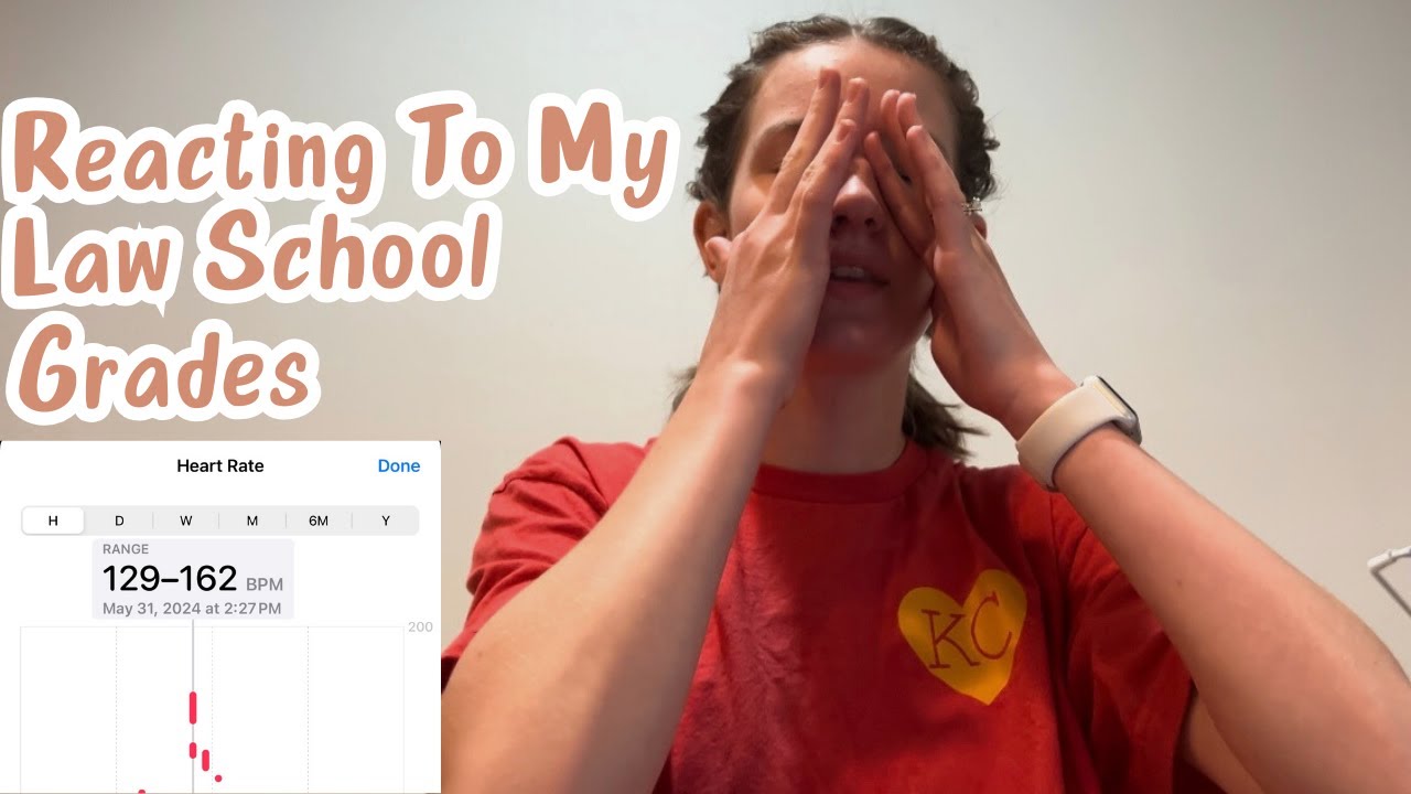 Reacting To My Law School Grades STRESSFUL