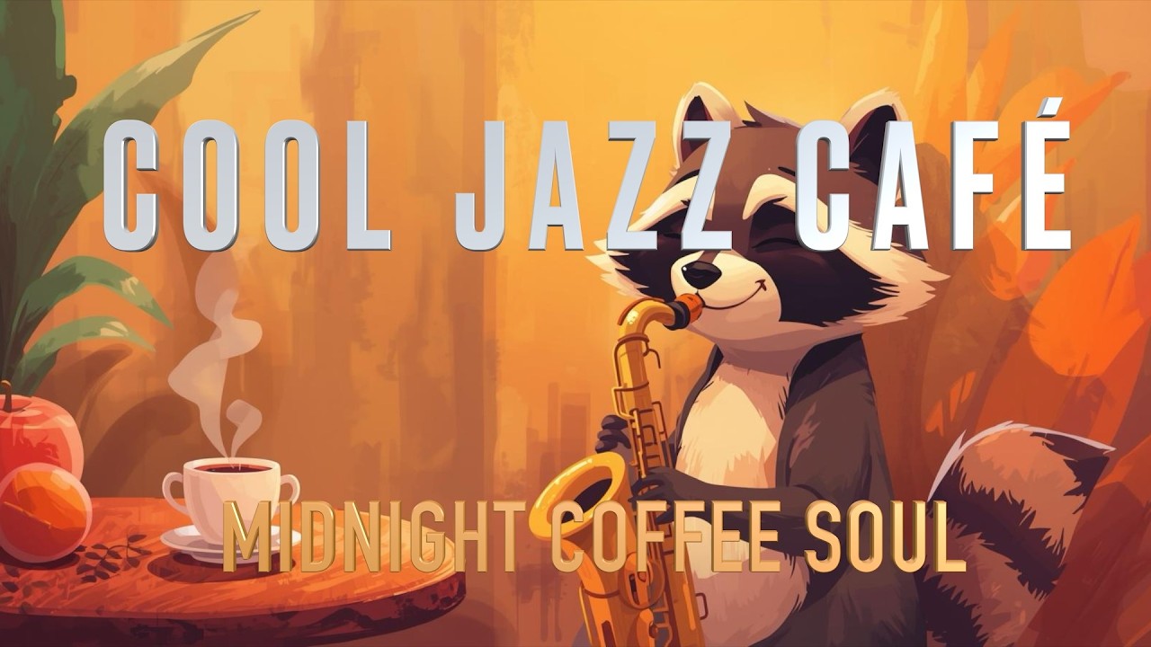 COOL JAZZ CAFÉ ☕ Sax Jazz for Relaxing, Studying and Coffee Time