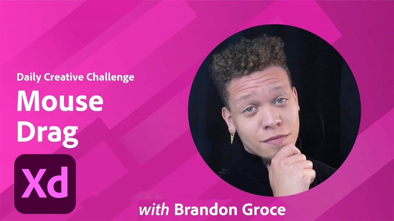 XD Daily Creative Challenge - Mouse Drag | Adobe Creative Cloud