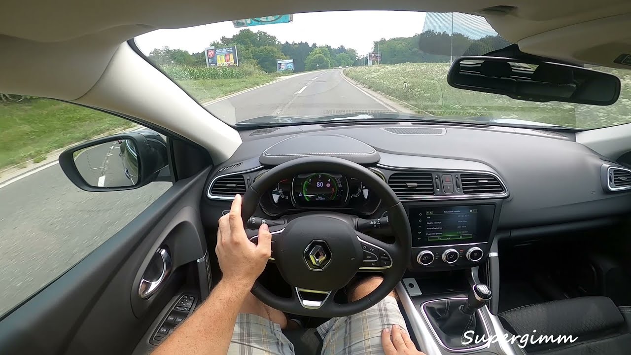 2021 Renault Kadjar 115 dCi Bose Test drive POV by Supergimm