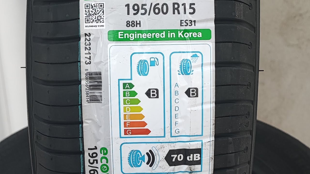 REVIEW PNEU KUMHO ARO 15 195/60 PARTE 01