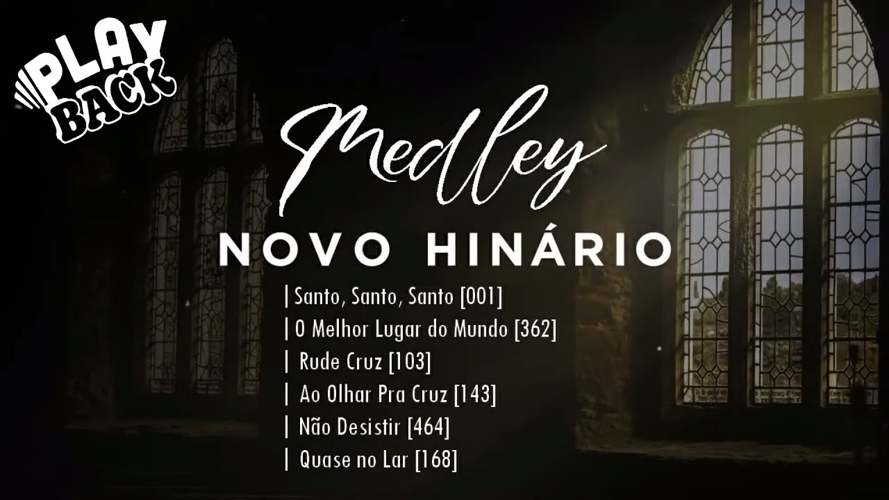 MEDLEY I - NOVO HIN&Aacute;RIO ADVENTISTA | PLAYBACK | ACOMPANHAMENTO | KARAOK&Ecirc;