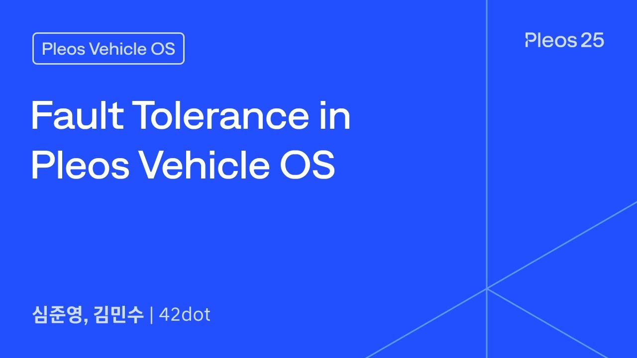 Fault Tolerance in Pleos Vehicle OS | Pleos 25