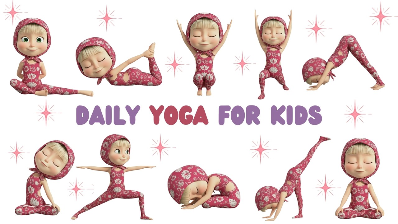 Beginner Yoga for Children | Full Body Yoga Routine at Home |