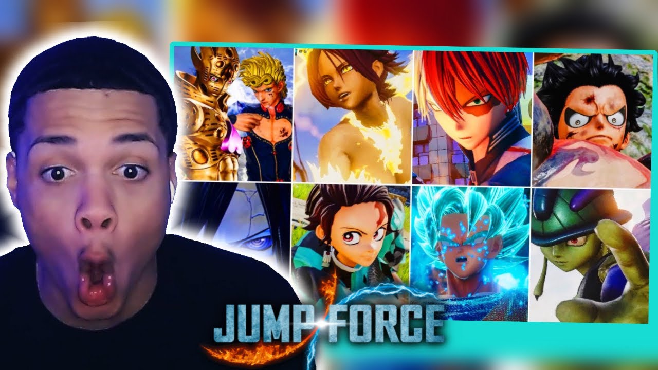 JUMP FORCE ALL ULTIMATE ATTACKS & TRANSFORMATIONS REACTION!!
