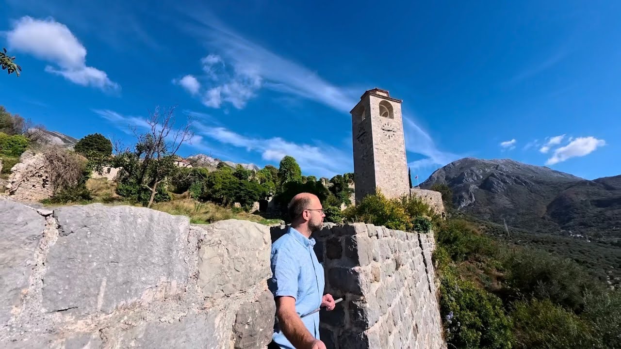 Stari Bar 🇲🇪 – Die vergessene Altstadt Montenegros | Spaziergang durch Geschichte & Ruinen ( HDR )
