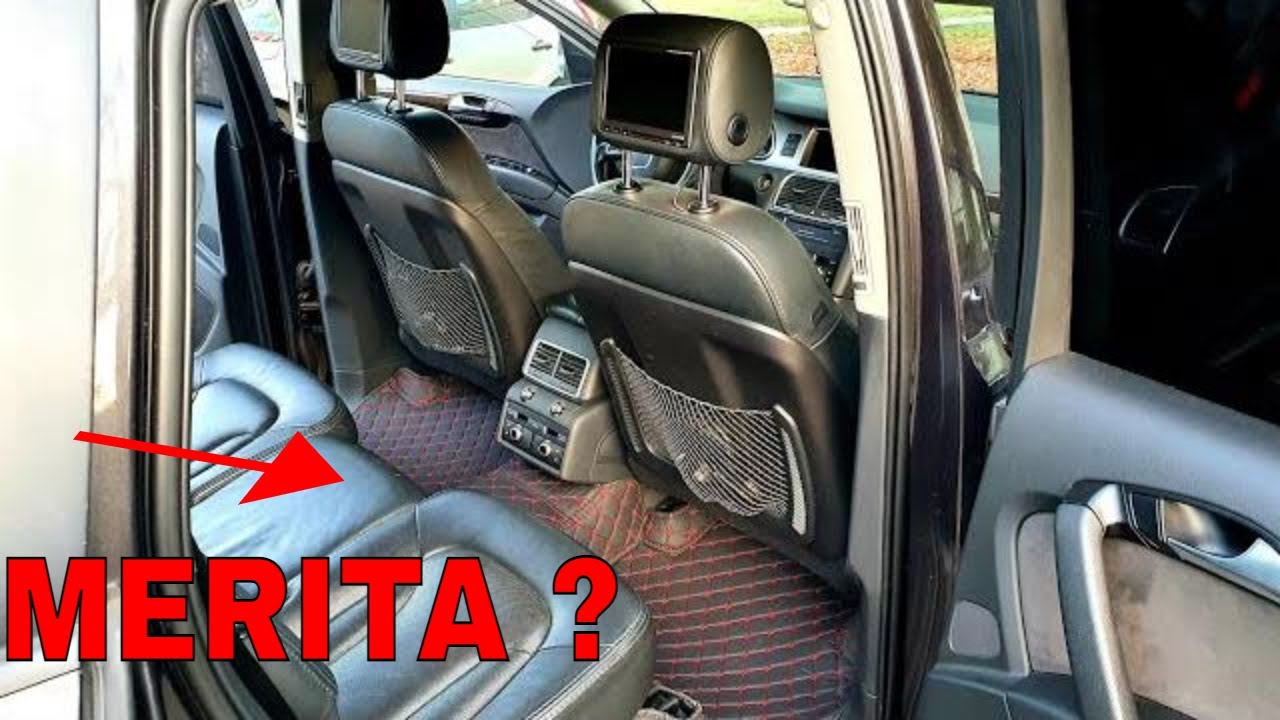 Am cumparat covorase auto LUX dedicate din PIELE cu cusatura tip romb - le montez pe Audi si BMW