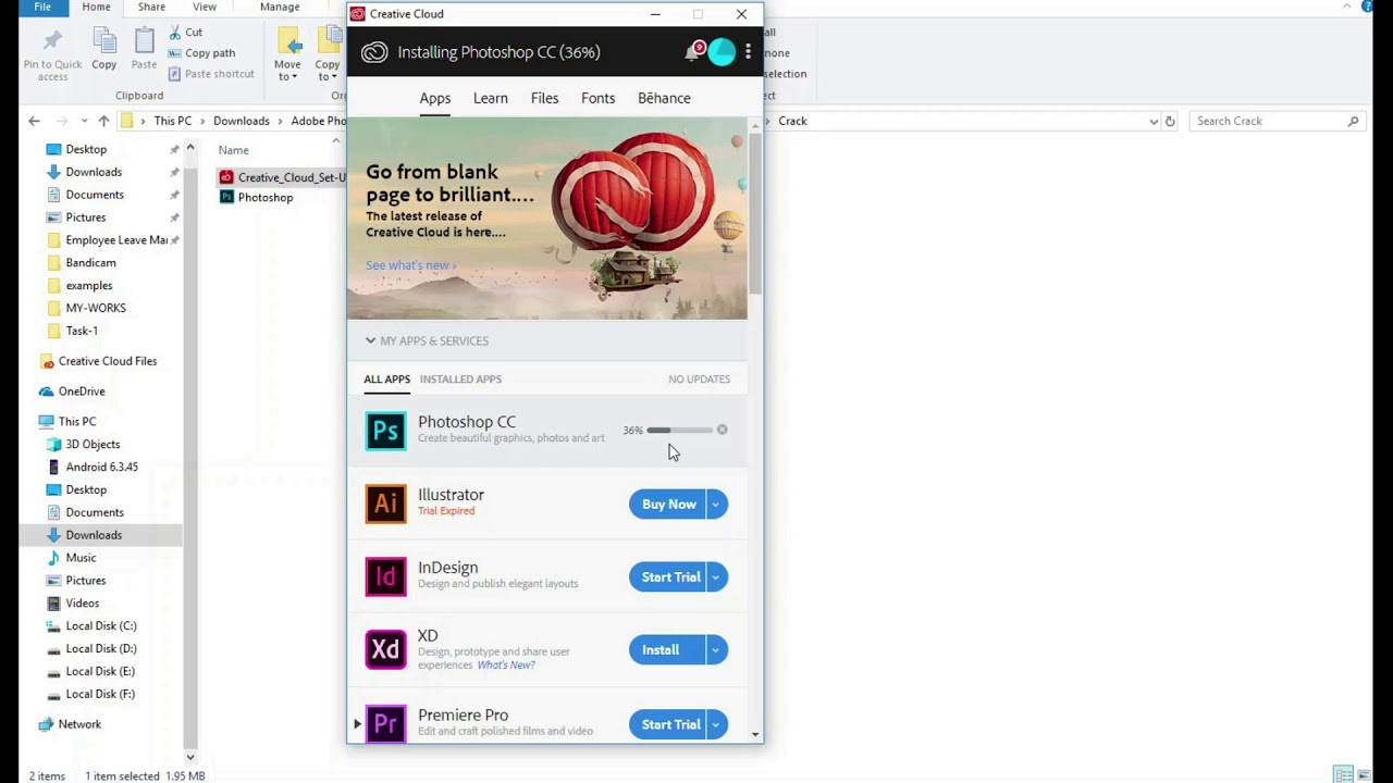How to install Adobe Photoshop cc 2019 full version