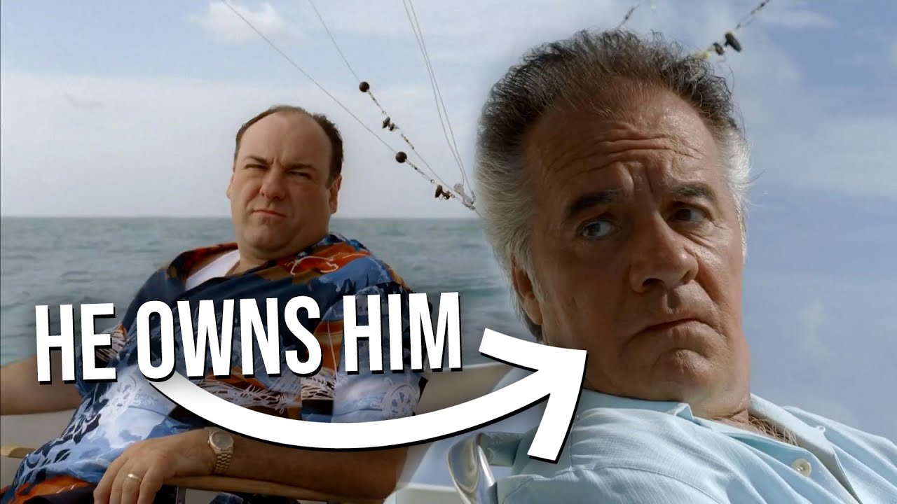 This Scene shows Tony Sopranos unpredictability