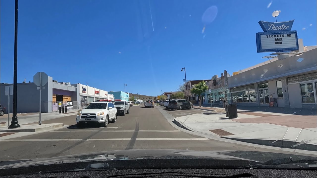 Old downtown Kingman  , Route 66 and Beale Street .#rvlife #route66 
