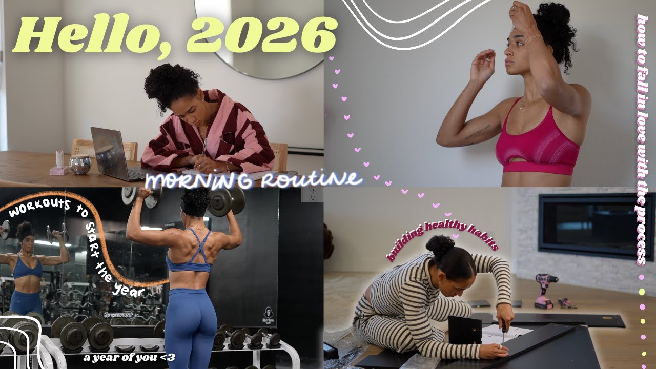 2026 healthy habits✨setting goals, self care, routine building