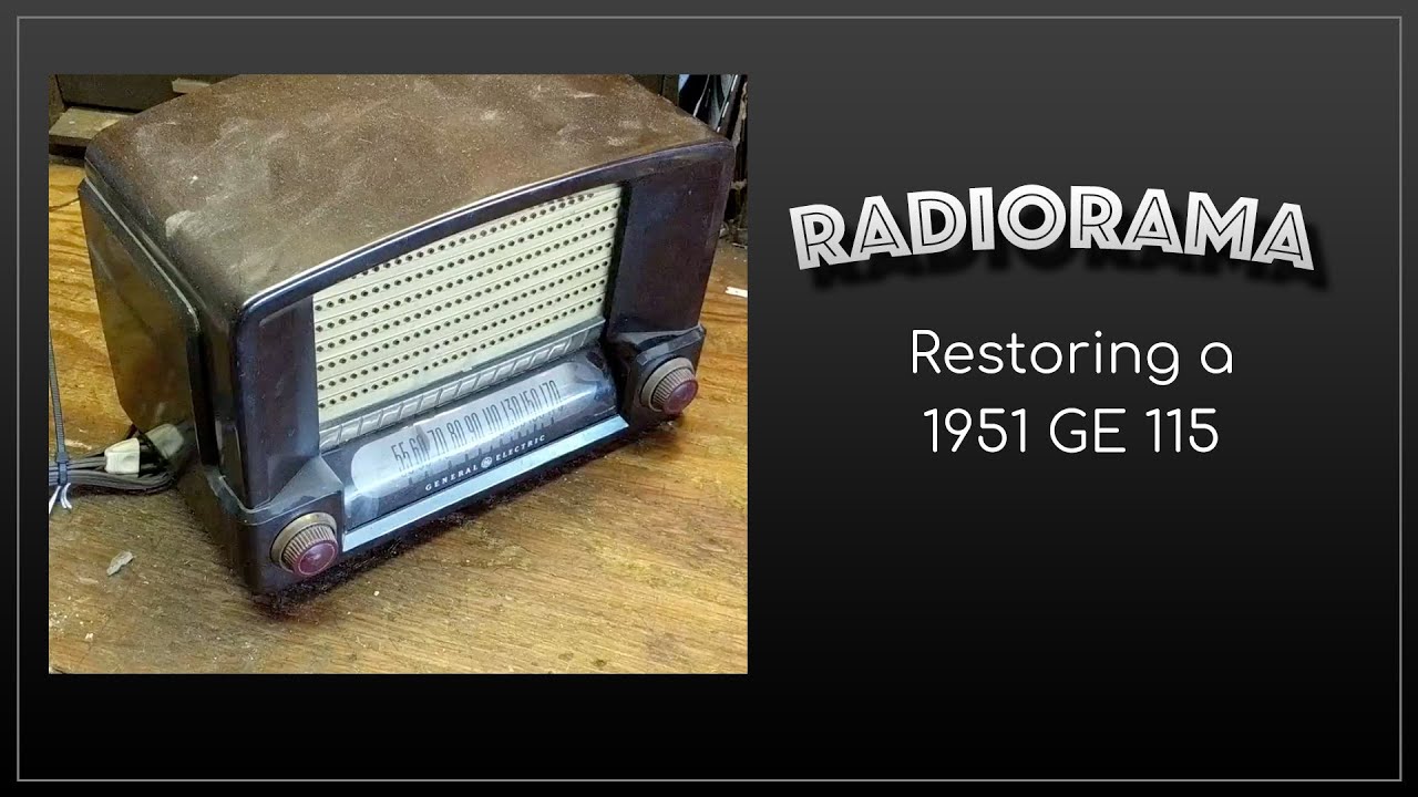 Lets overhaul a 1951 GE Model 115