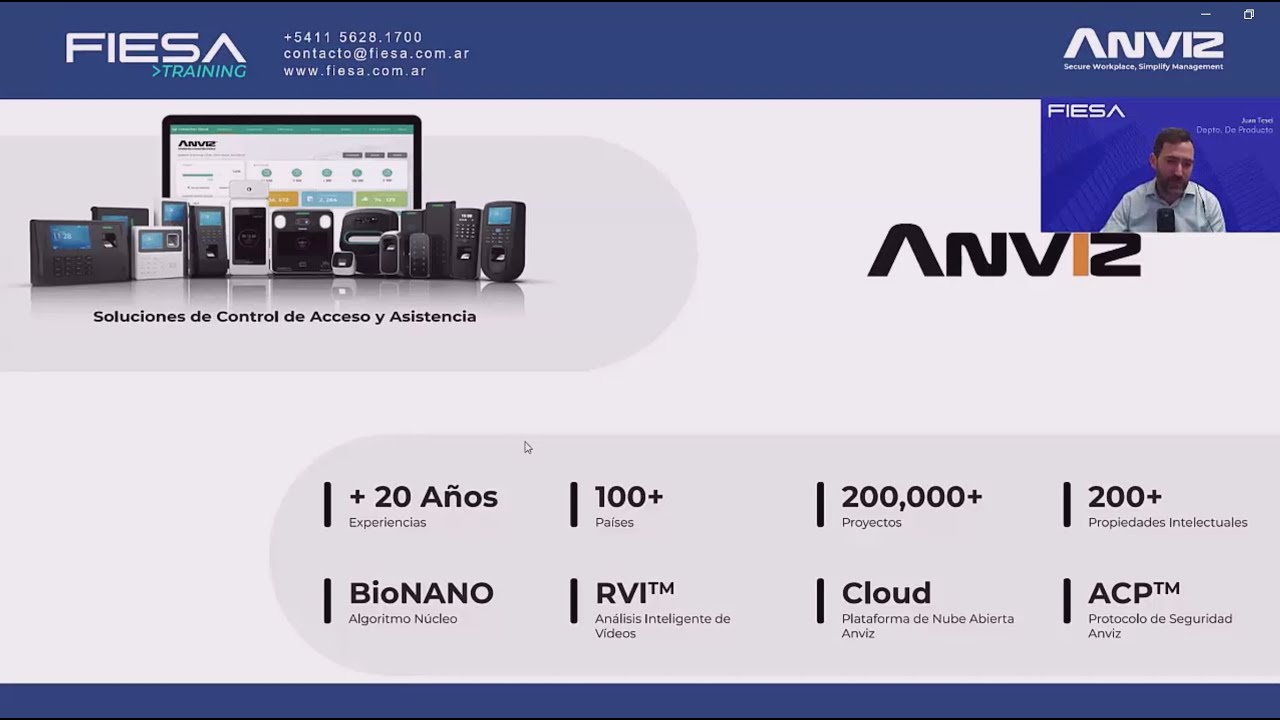 Domina el Reconocimiento Facial de Anviz. Configuración y Características del FacePass7 y FaceDeep 3