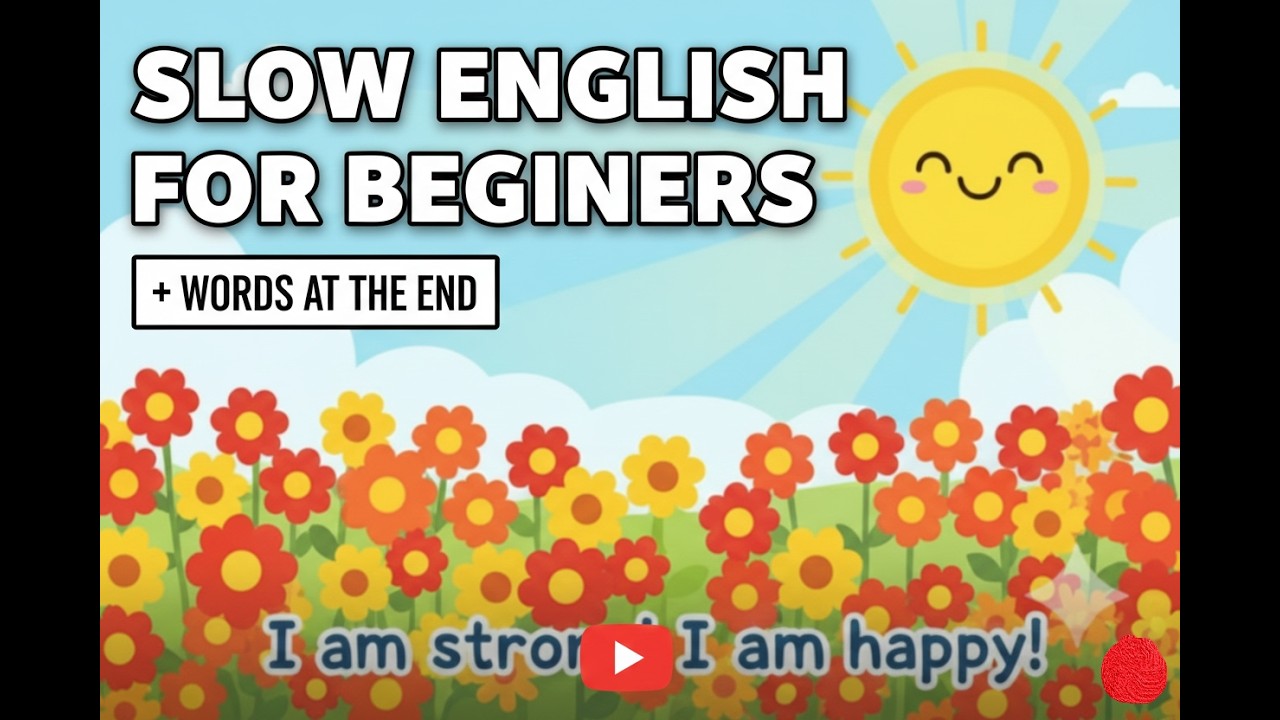 Learn English with Simple Sentences | English for Beginners ☀️