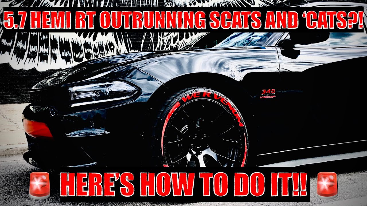 How to make your Dodge Charger + Challenger 5.7 HEMI faster than a 392 Scat Pack and a Hellcat!!
