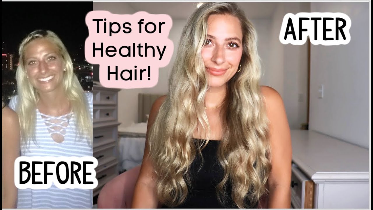 HOW TO GROW YOUR HAIR LONG & MAKE IT HEALTHY! Sharing My Tips
