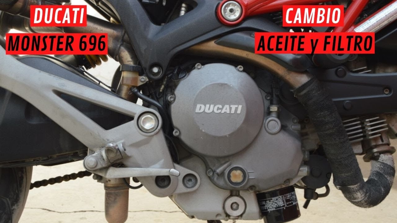 Ducati Monster 696 cambio aceite