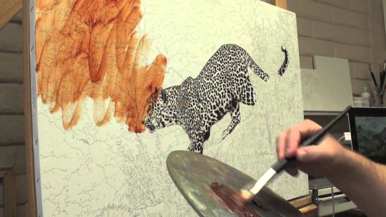Guy Combes - The Evolution of a Painting