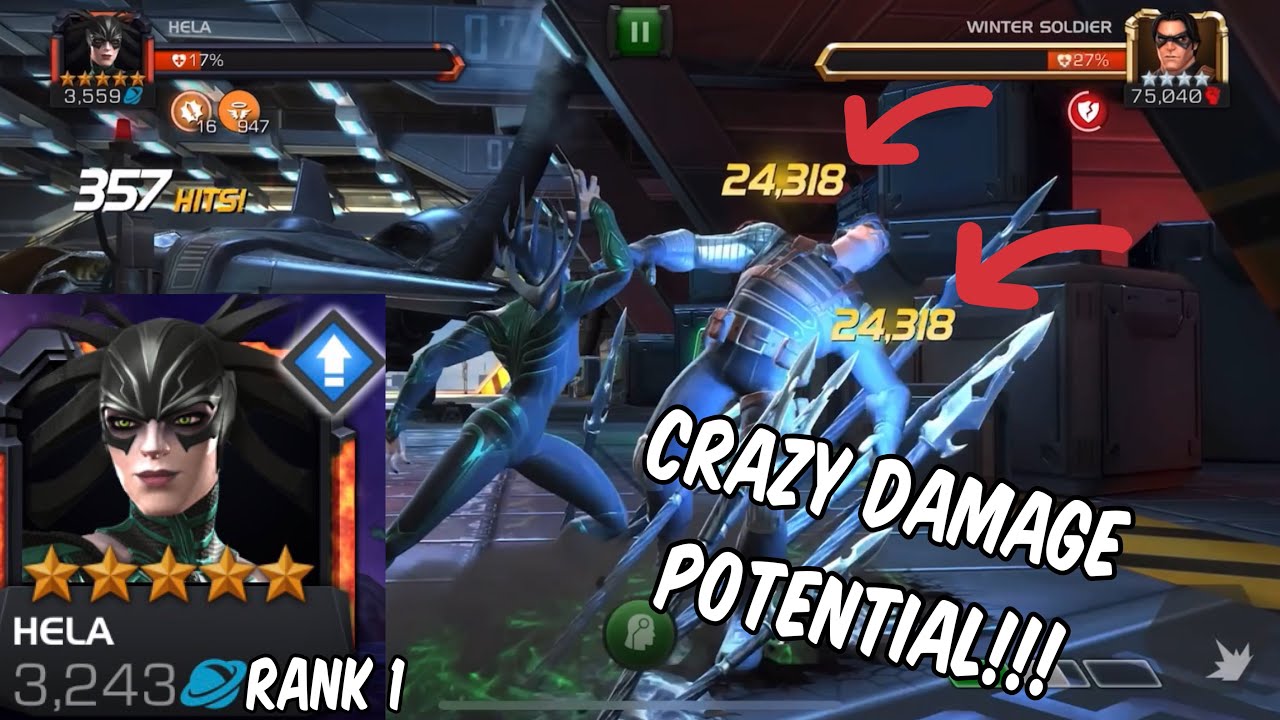 Hela Is Hella Good Even WITHOUT The Odin Synergy! - Marvel Contest Of Champions