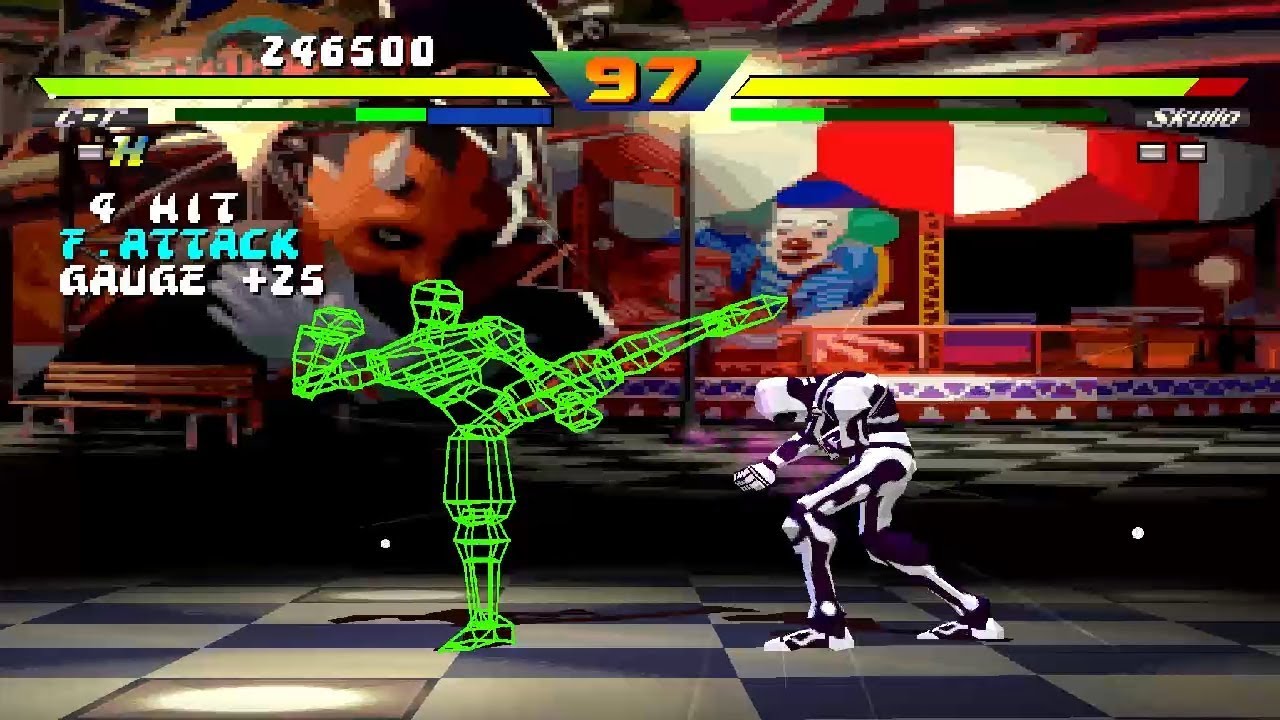 Street Fighter EX Plus Alpha [PS1] - Cycloid Gamma