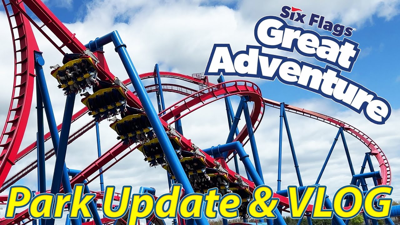 Six Flags Great Adventure | Park Update & VLOG | April 2025