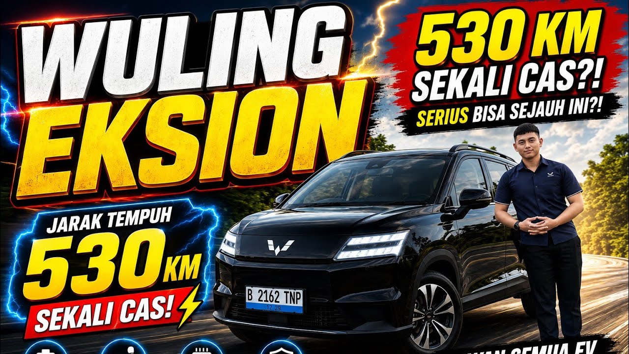 SEBERAPA BAGUS WULING EKSION EV? SIMAK REVIEW LENGKAPNYA!