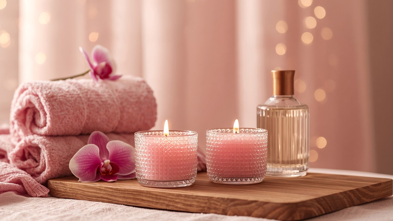 Soft Spa Sounds for Night Relaxation 🕯️ Calm Background Ambience