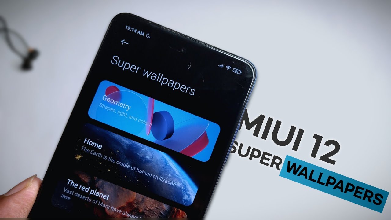 MIUI 12 Geometry Super Wallpapers For any Xiaomi & POCO devices🔥🔥