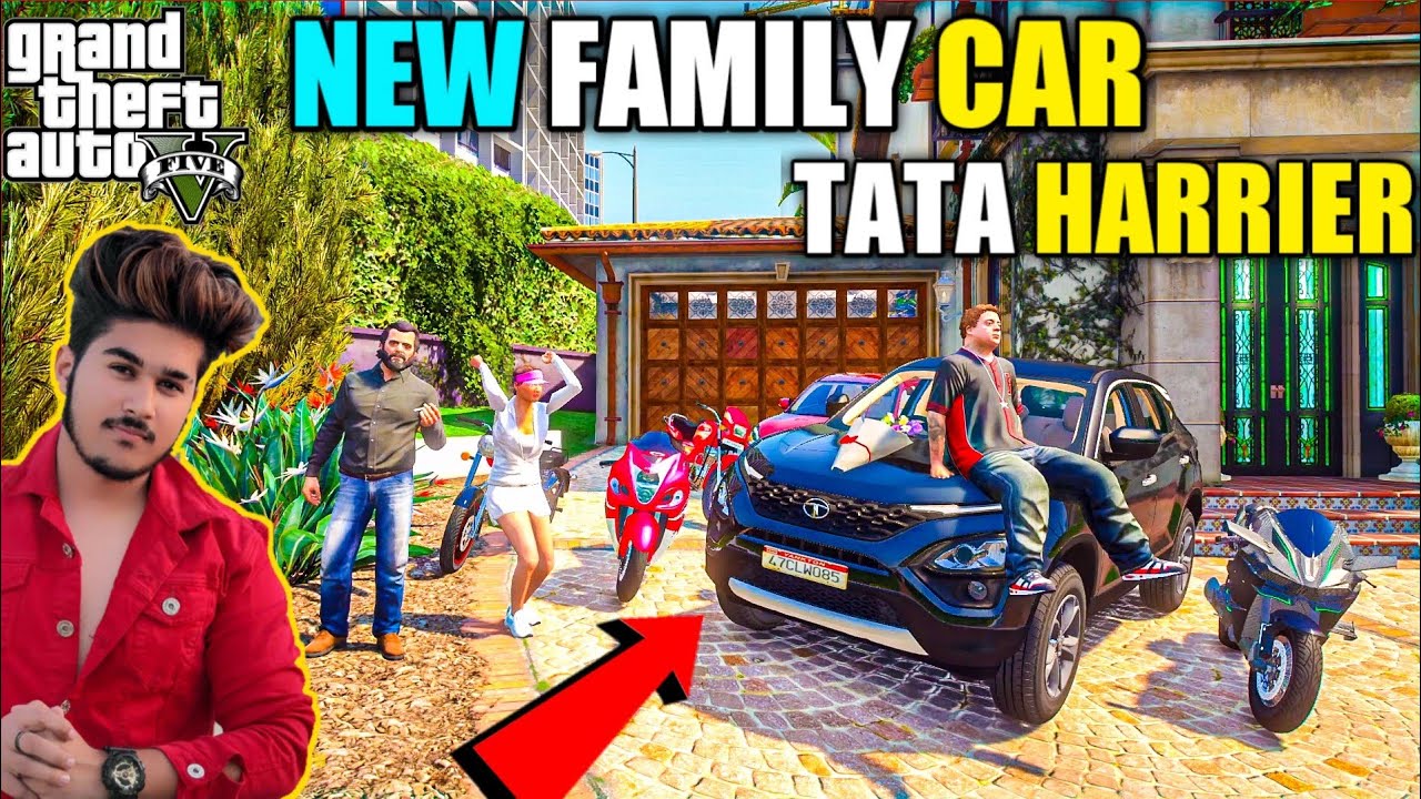 GTA 5: НАКОНЕЦ-ТО ДЖИММИ И МАЙКЛ ПОКУПАЮТ TATA HARRIER ДЛЯ АМАНДЫ 🔥