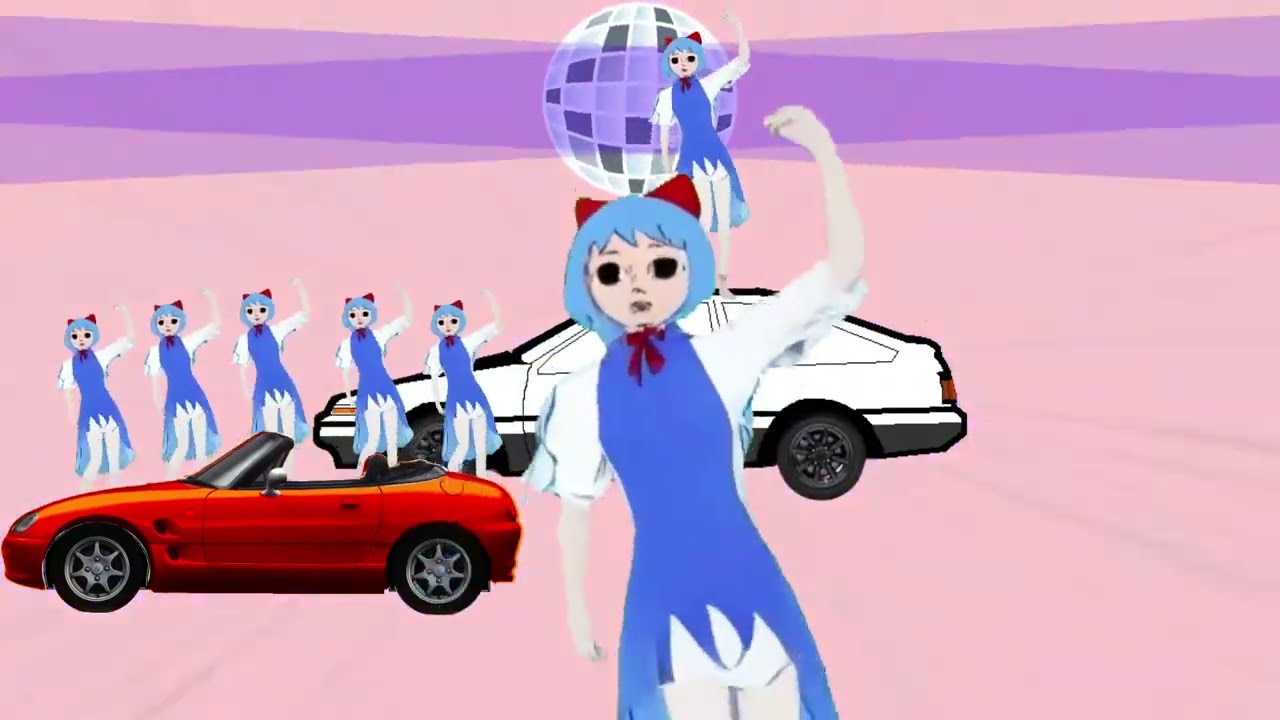 走るチルノD