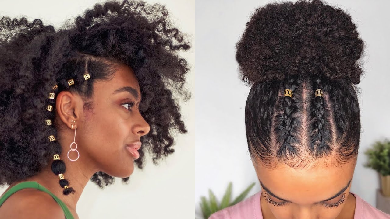 Natural Hairstyles For ANY HAIR TYPE
