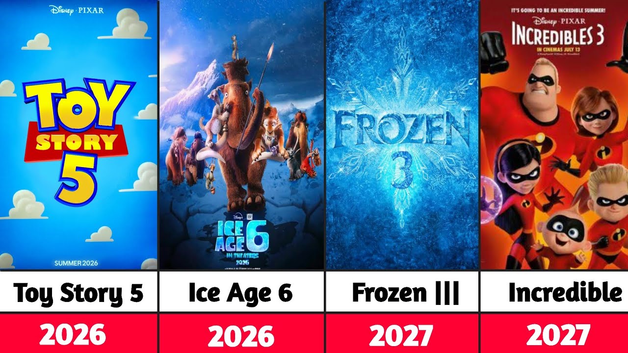 Every Disney Animation from 1999 to 2029 You Must Watch!