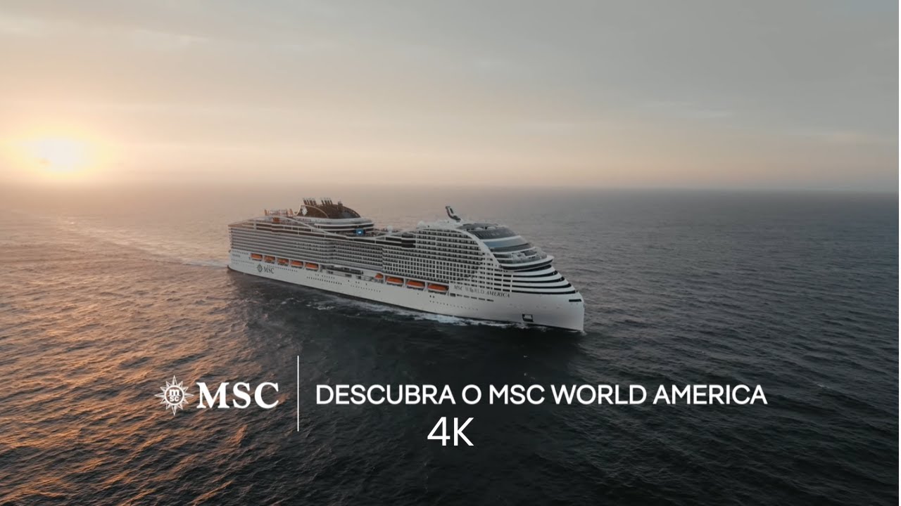 Visita ao MSC World América - Navegando a partir de 2025 - 4k