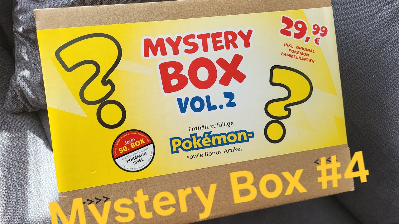 Mystery Box #4 Media Markt Pokemon Mystery Box / Unboxing