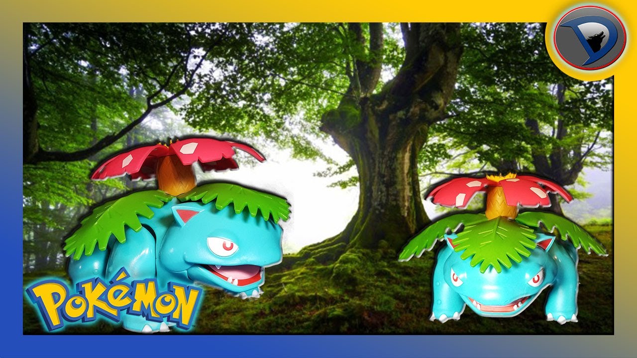 Jazwares Pokémon Epic Battle Figure: Venusaur 12 Inch Action Figure Review!