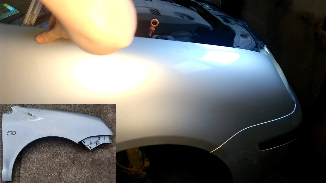 Volkswagen Polo IV N9 mudguard removal