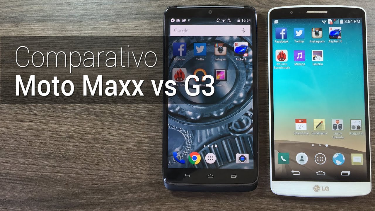 Comparativo: Moto Maxx vs G3 | Tudocelular.com
