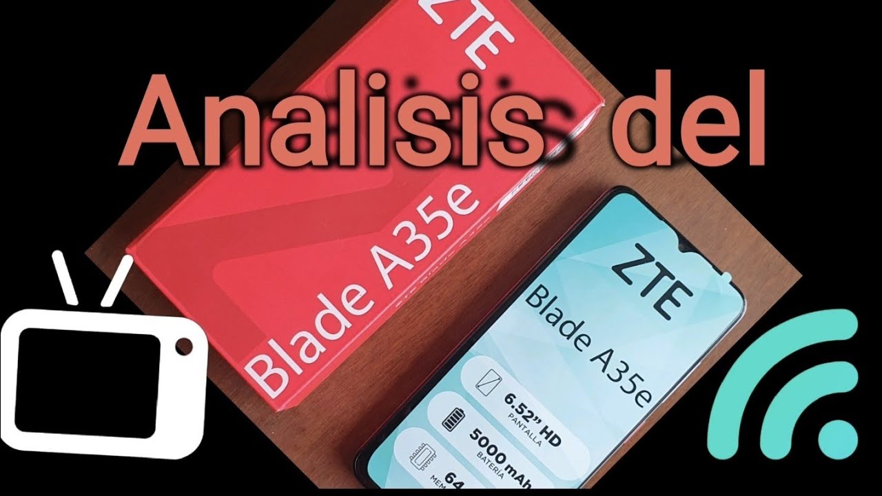 Celular zte a35e analisis 😎👍